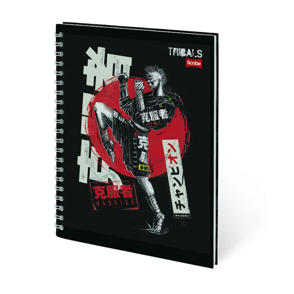 Cuaderno.Argollado Tribals 80 Hojas Surtido