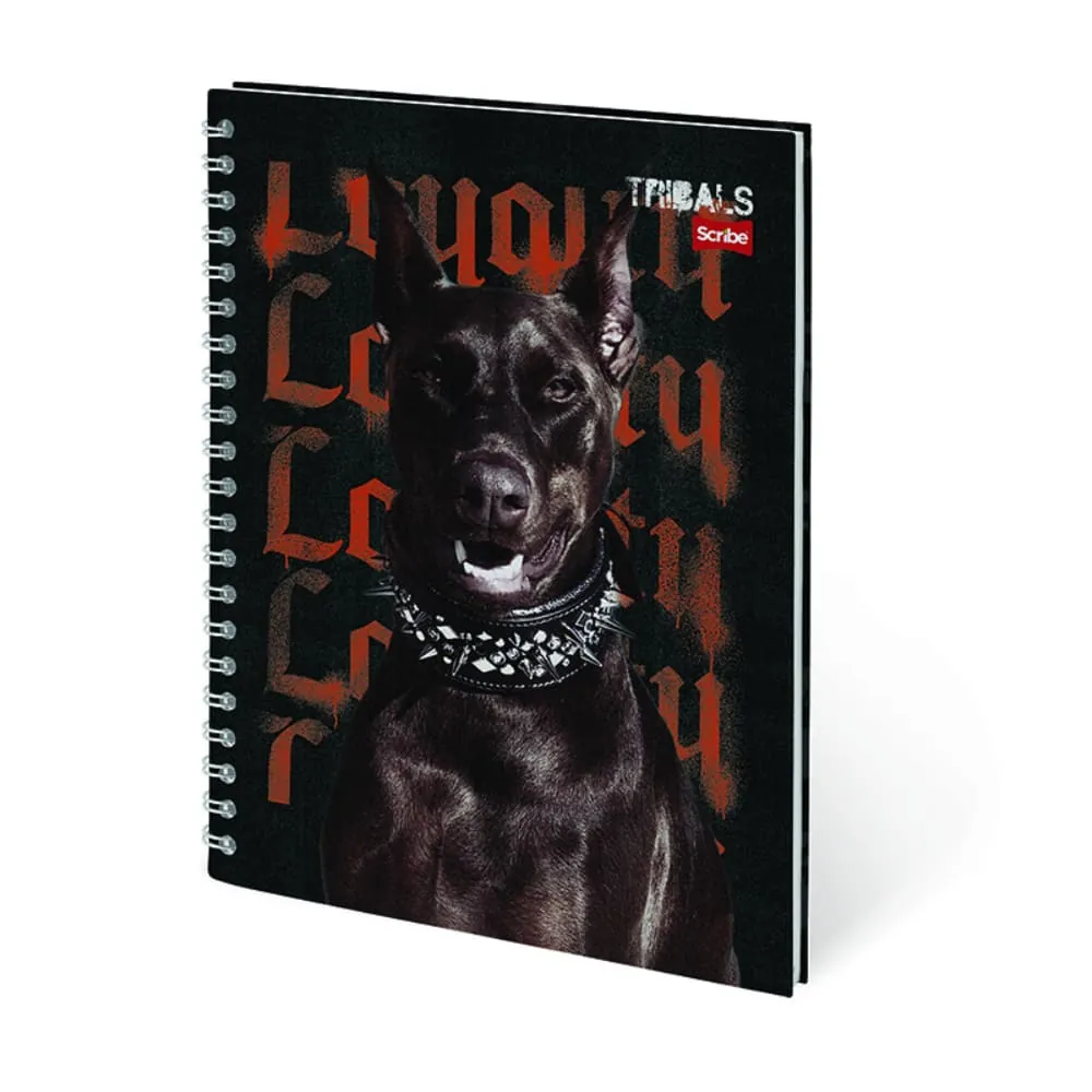 Cuaderno.Argollado Tribals 80 Hojas Surtido