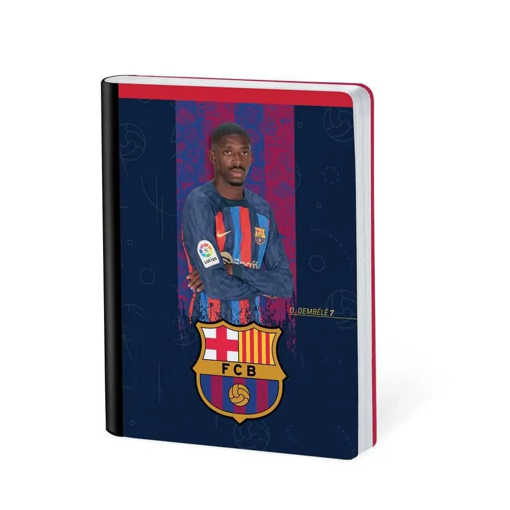 Cuaderno Barcelona 50 Hojas Cosido Rayado Surtido