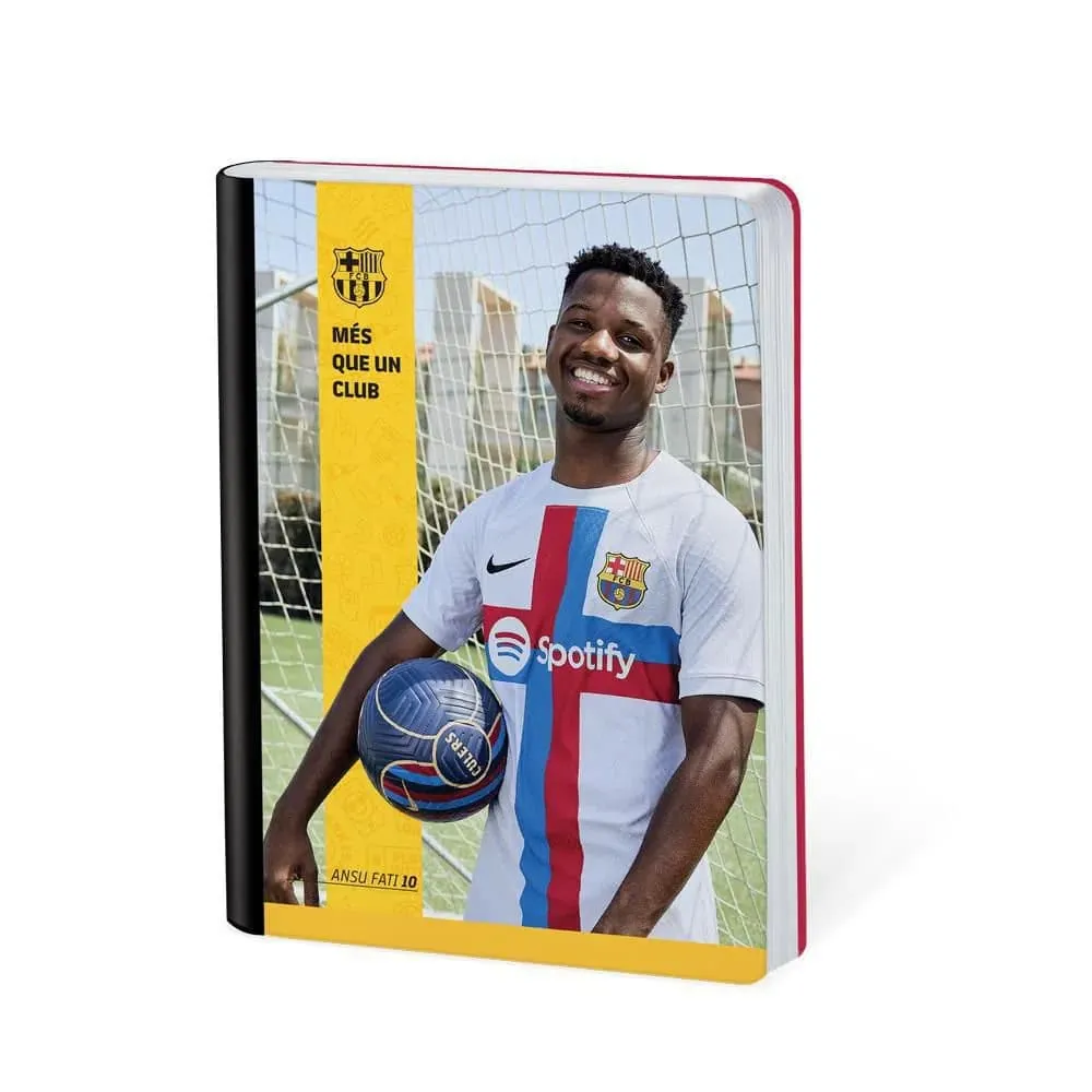 Cuaderno Barcelona 50 Hojas Cosido Rayado Surtido