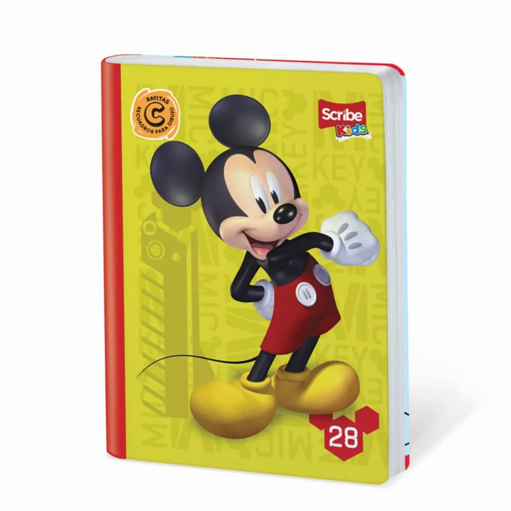 Cuaderno Casamick 100 Hojas Cosido Rayado Surtido