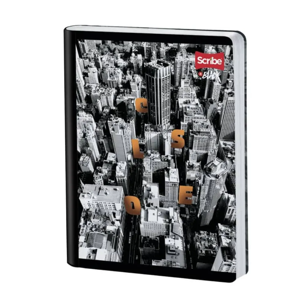 Cuaderno Cosido Inblack 50 Hojas Cuadriculado Surtido