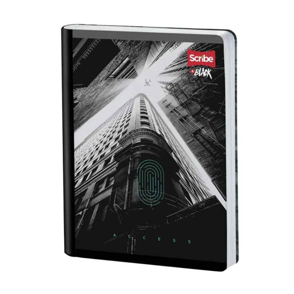 Cuaderno Cosido Inblack 50 Hojas Cuadriculado Surtido