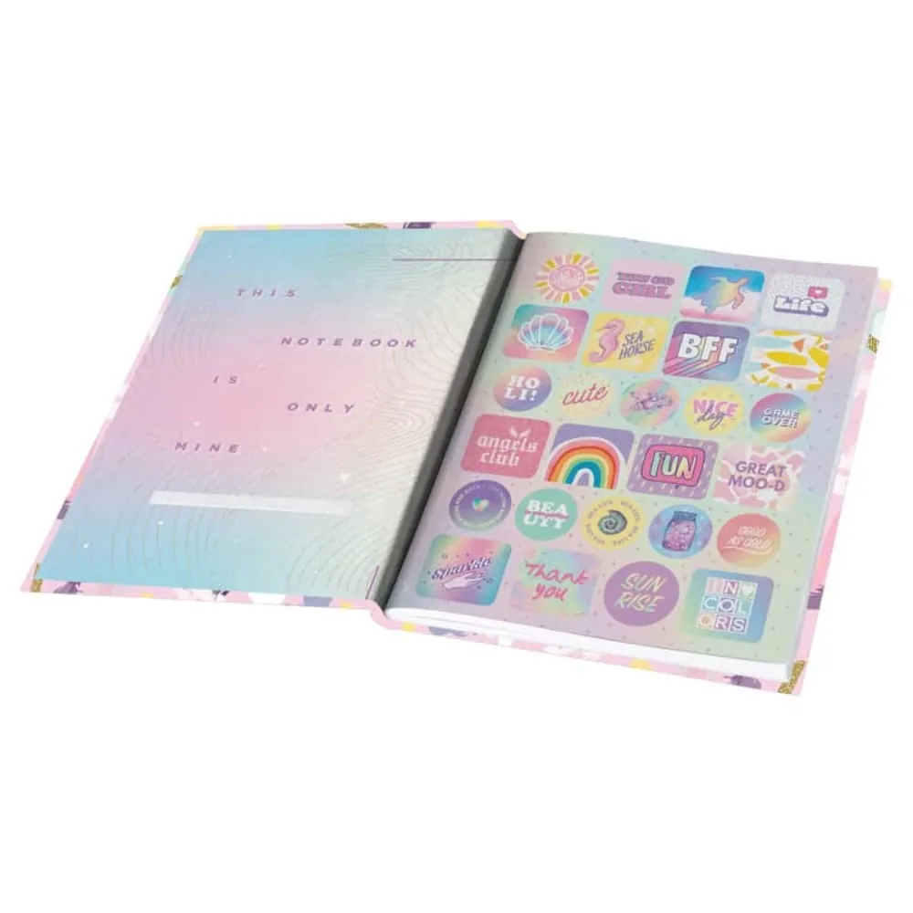 Cuaderno Cosido Incolors 50 Hojas Cuadriculado Surtido