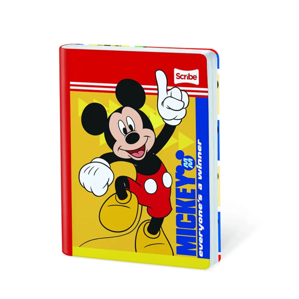 Cuaderno Cosido Mickey 100 Hojas Cuadriculado Surtido