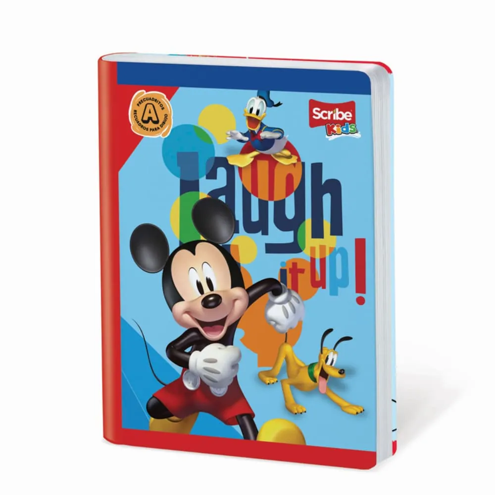 Cuaderno Cosido Mickey 100 Hojas Surtido