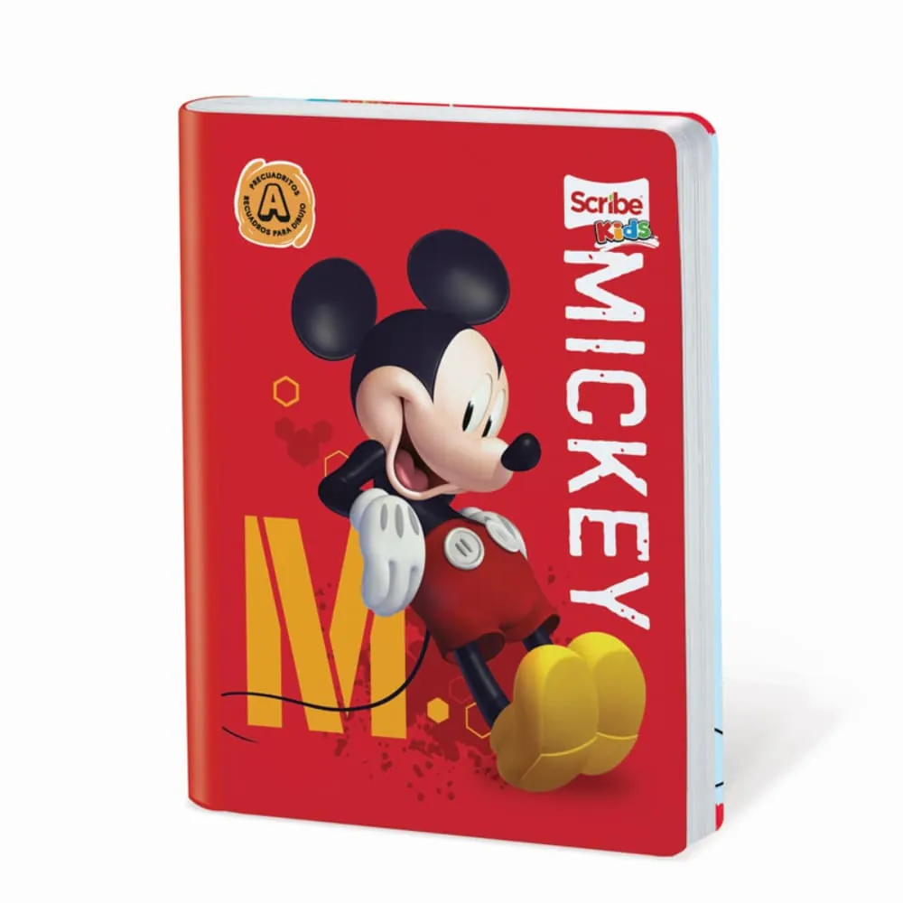 Cuaderno Cosido Mickey 100 Hojas Surtido