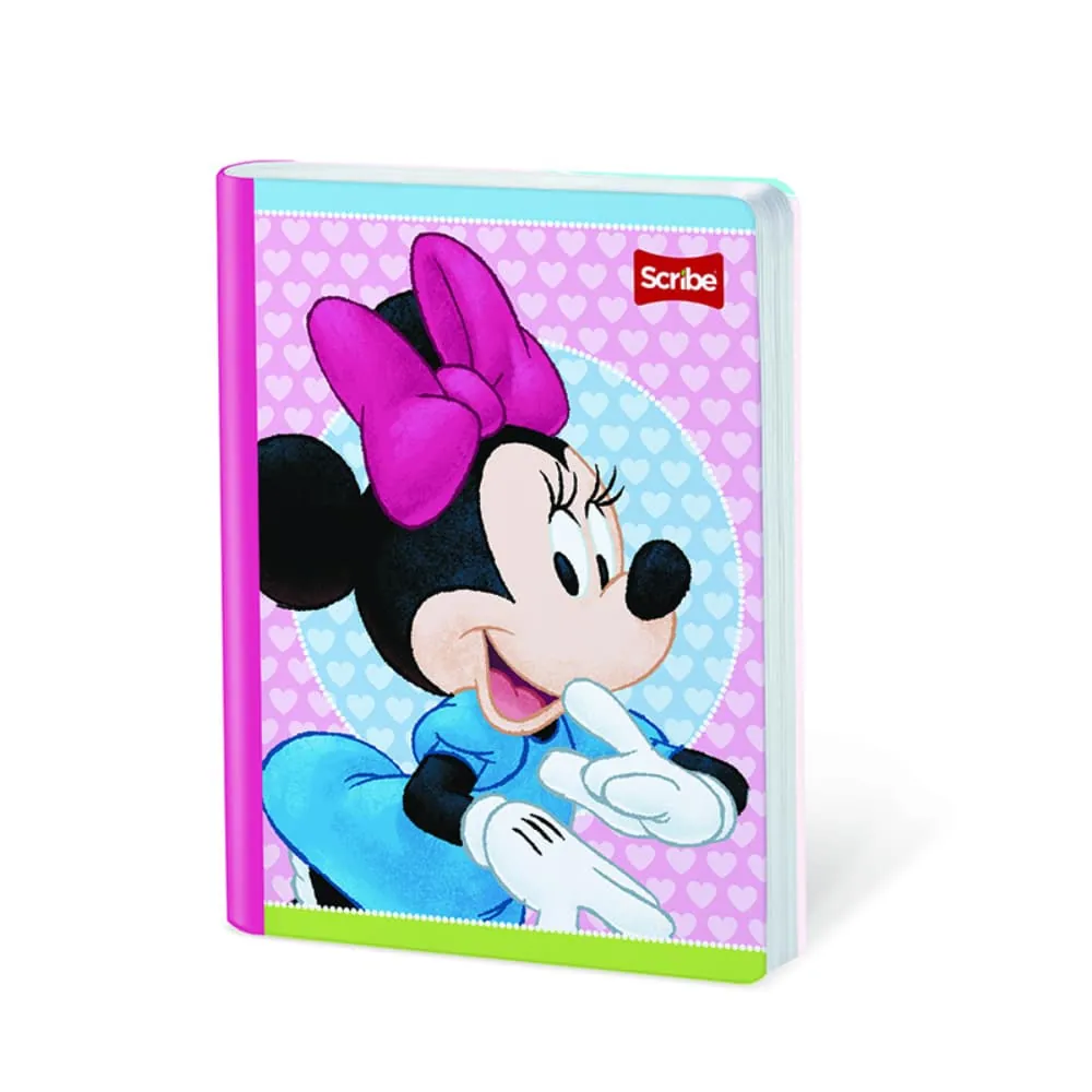 Cuaderno Cosido Minnie 100 Hojas Cuadriculado Surtido