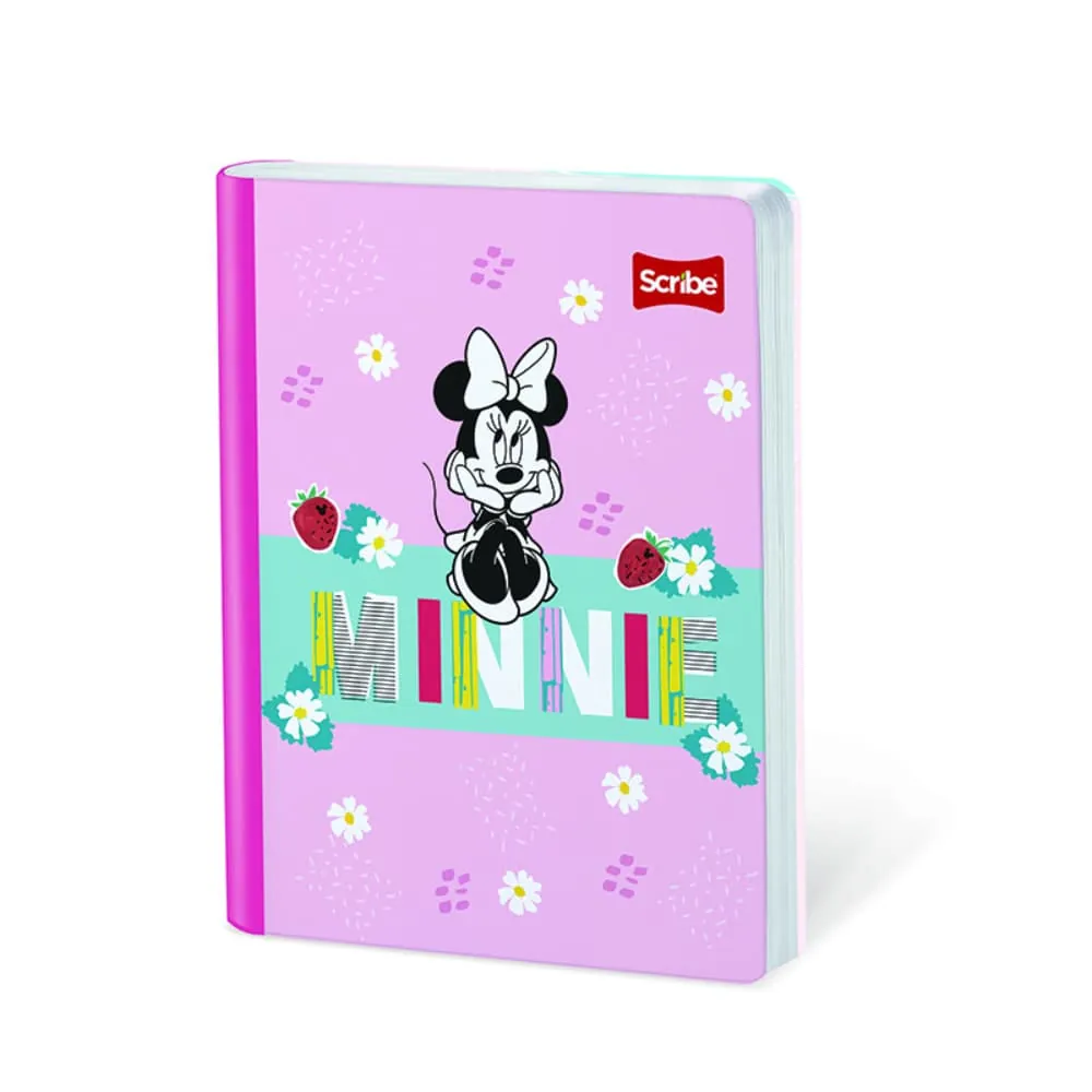Cuaderno Cosido Minnie 100 Hojas Cuadriculado Surtido
