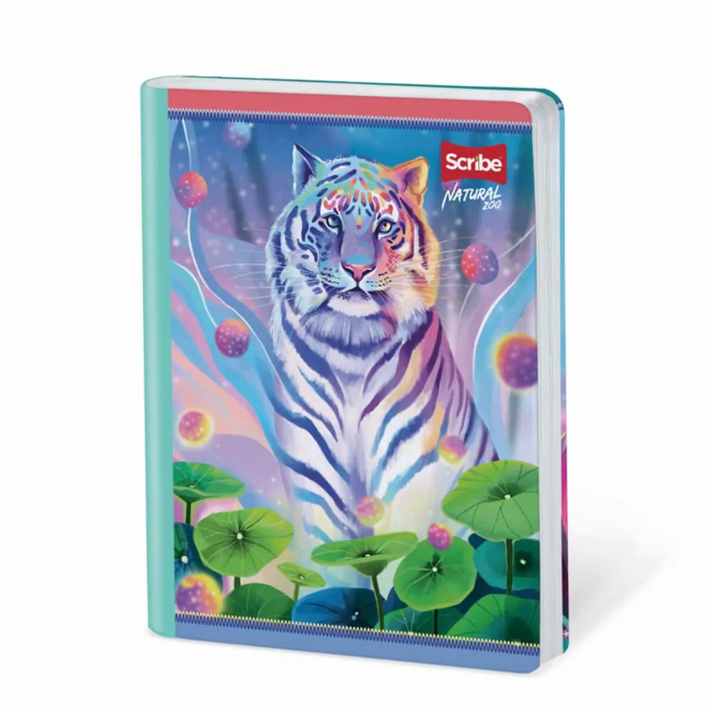 Cuaderno Cosido Natural Zoo 50 Hojas Cuadriculado Surtido