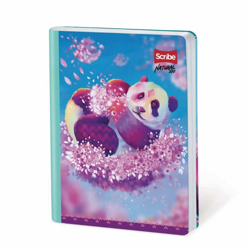 Cuaderno Cosido Natural Zoo 50 Hojas Cuadriculado Surtido