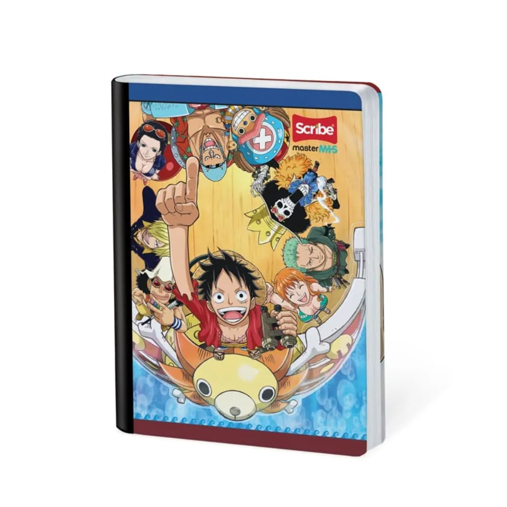 Cuaderno Cosido One Piece 100 Hojas Ferrocarril