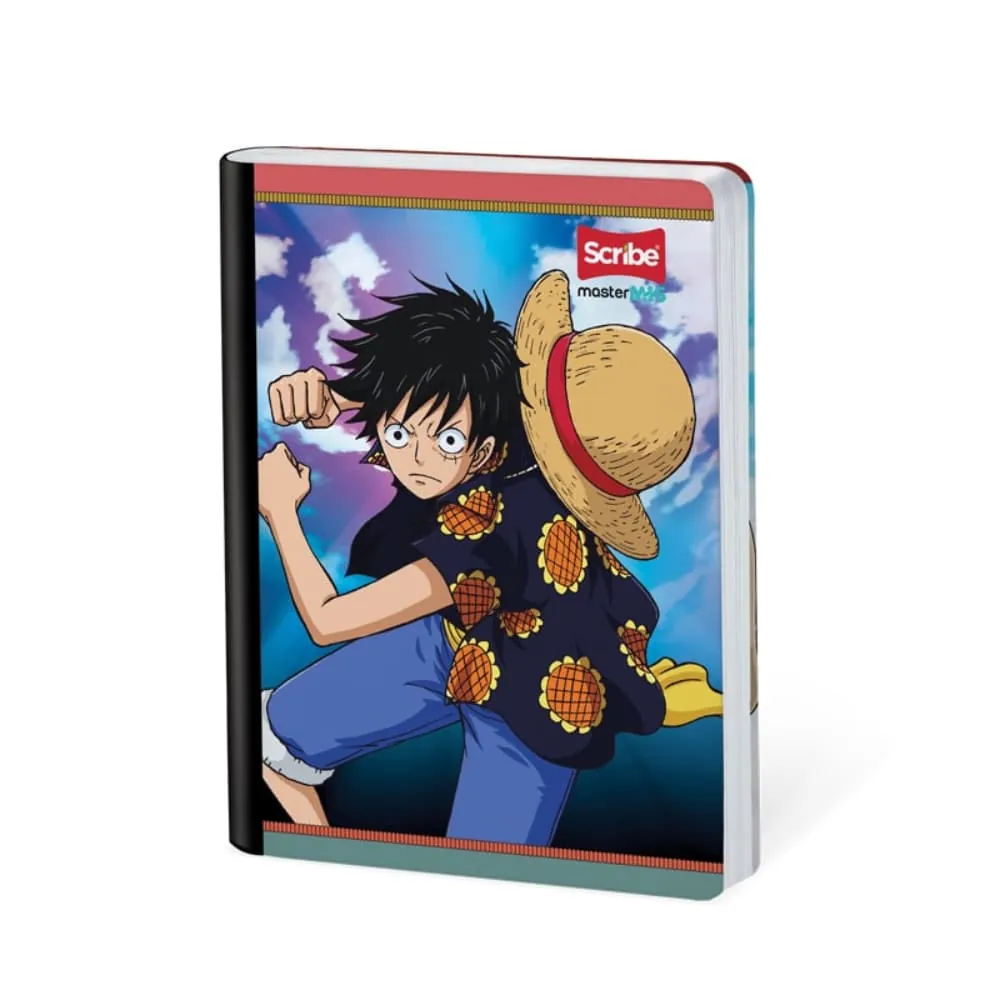 Cuaderno Cosido One Piece 50 Hojas Cuadriculado Surtido