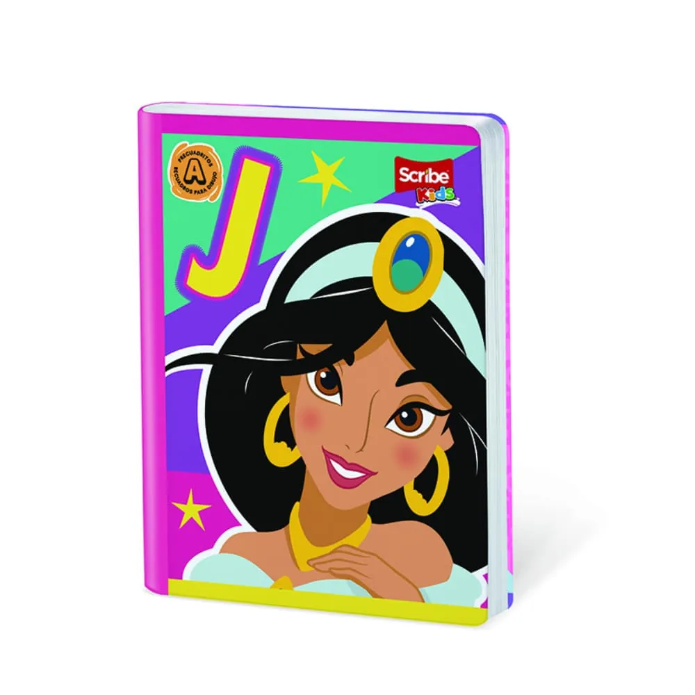 Cuaderno Cosido Princesas 100 Hojas Surtido