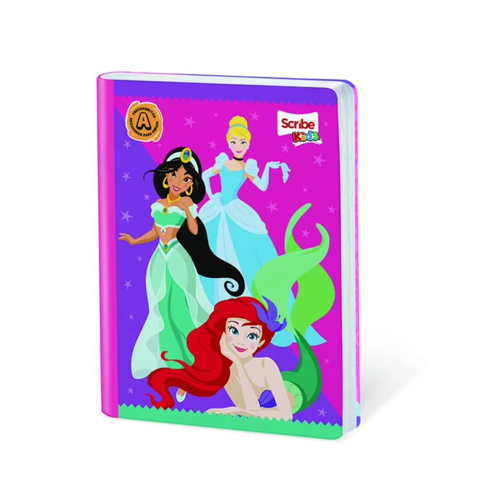 Cuaderno Cosido Princesas 100 Hojas Surtido