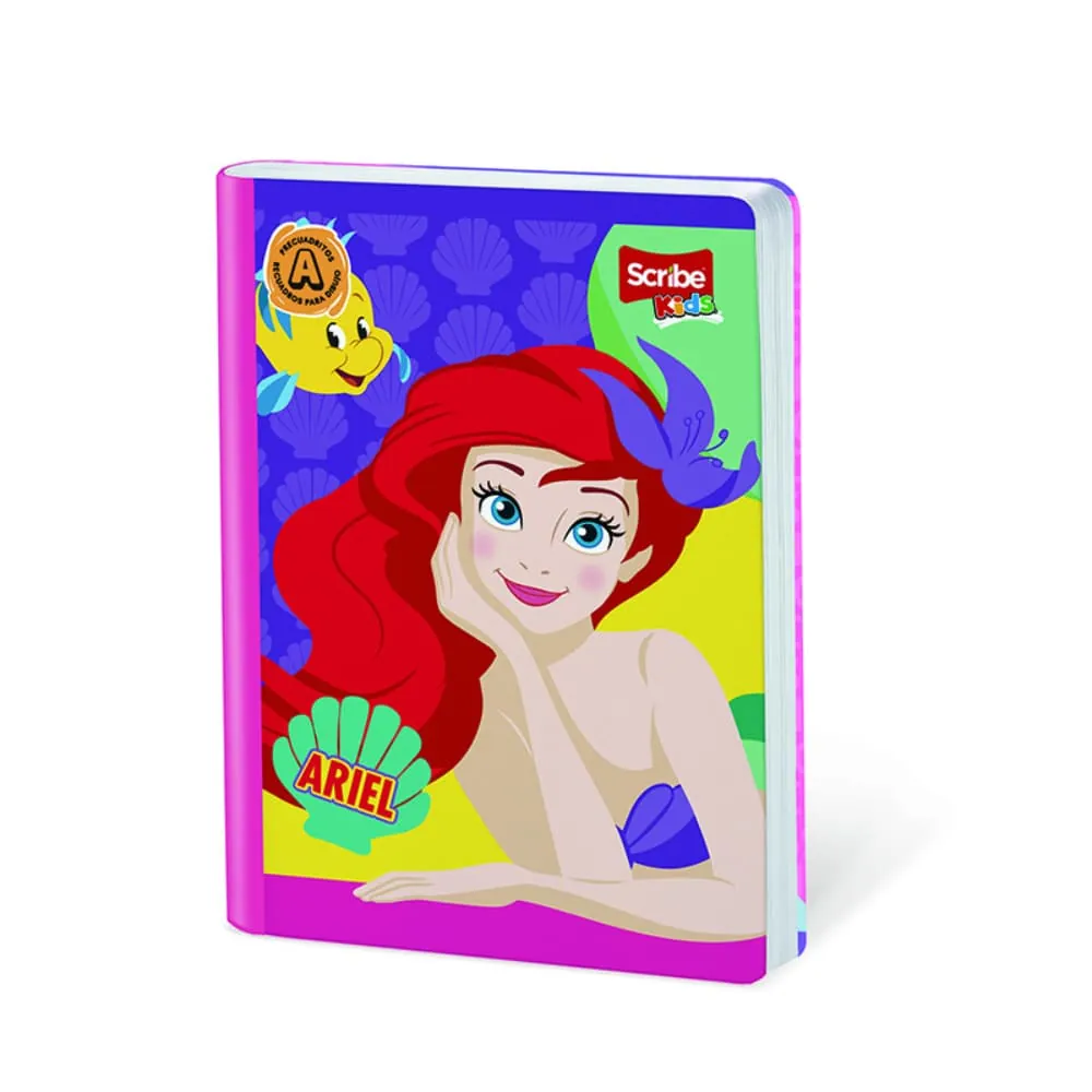 Cuaderno Cosido Princesas 100 Hojas Surtido