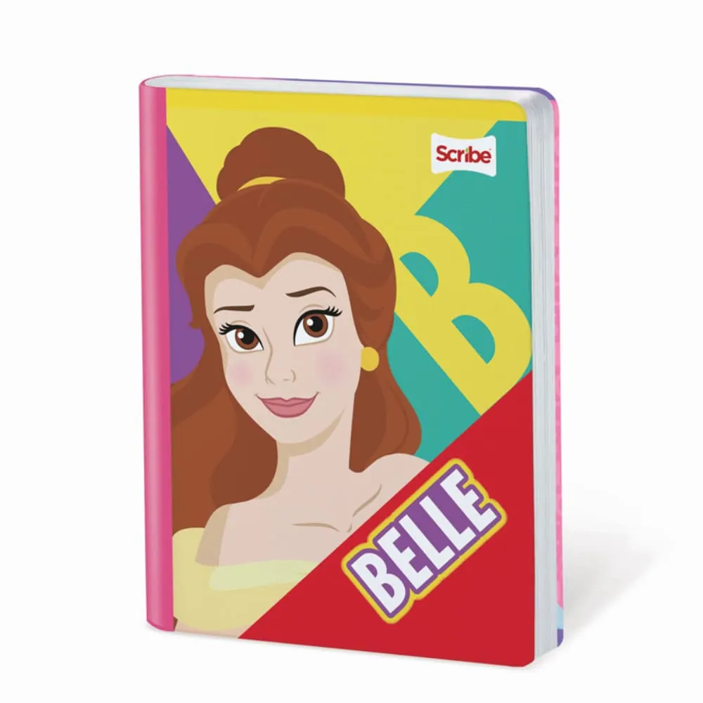 Cuaderno Cosido Princesas 50 Hojas Cuadriculado Surtido