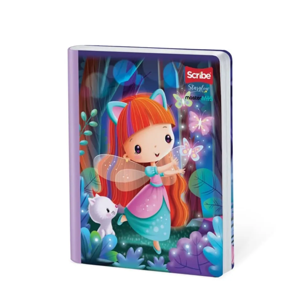 Cuaderno Cosido Starglow 100 Hojas Cuadriculado Surtido