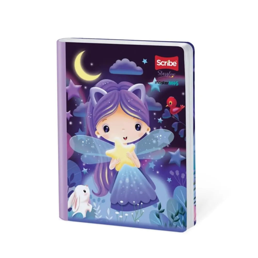 Cuaderno Cosido Starglow 50 Hojas Cuadriculado Surtido