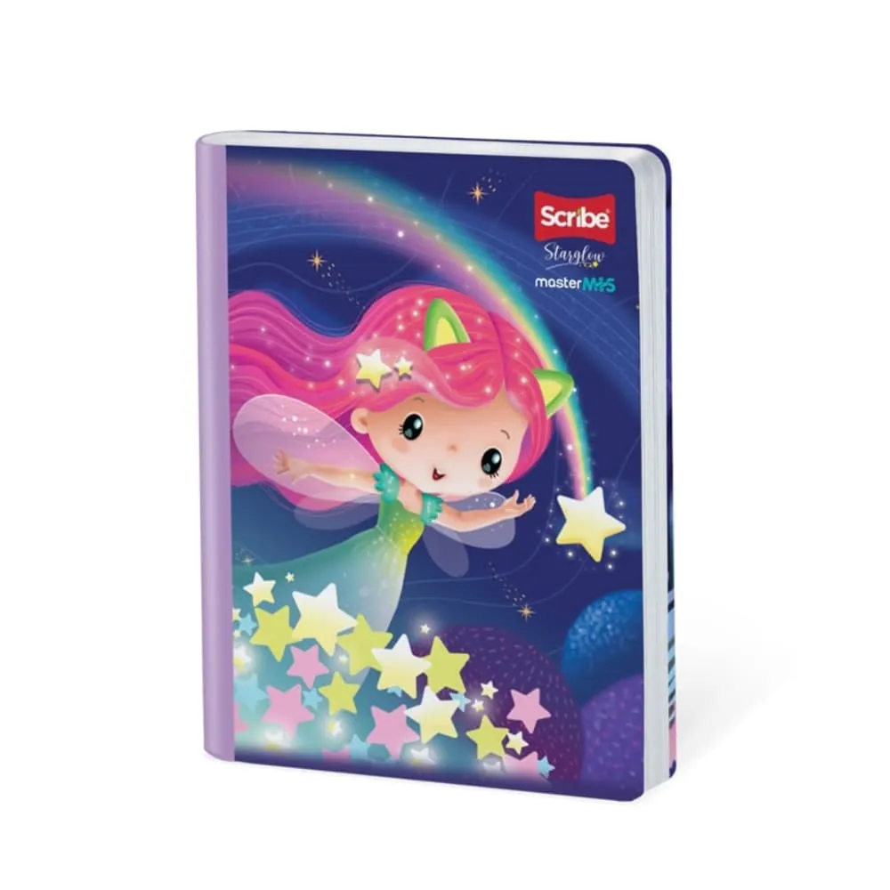 Cuaderno Cosido Starglow 50 Hojas Cuadriculado Surtido