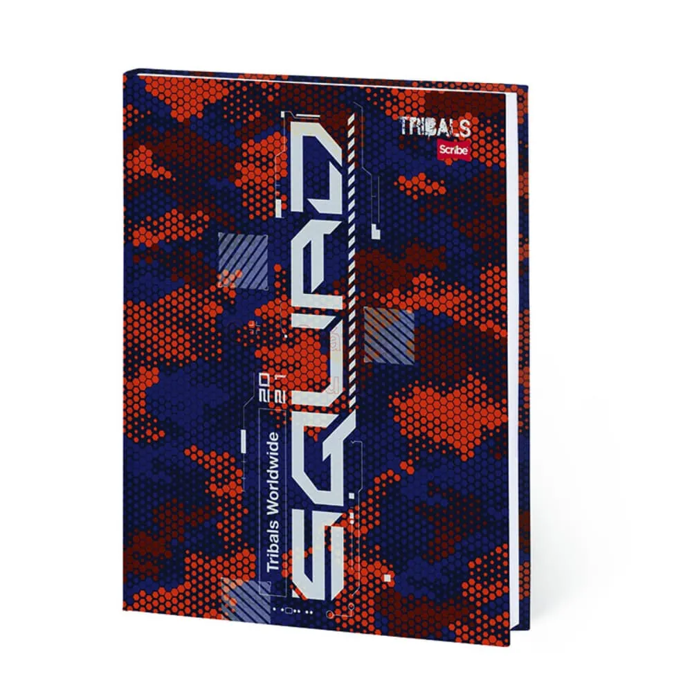 Cuaderno Cosido Tribals 100 Hojas Cuadriculado Surtido