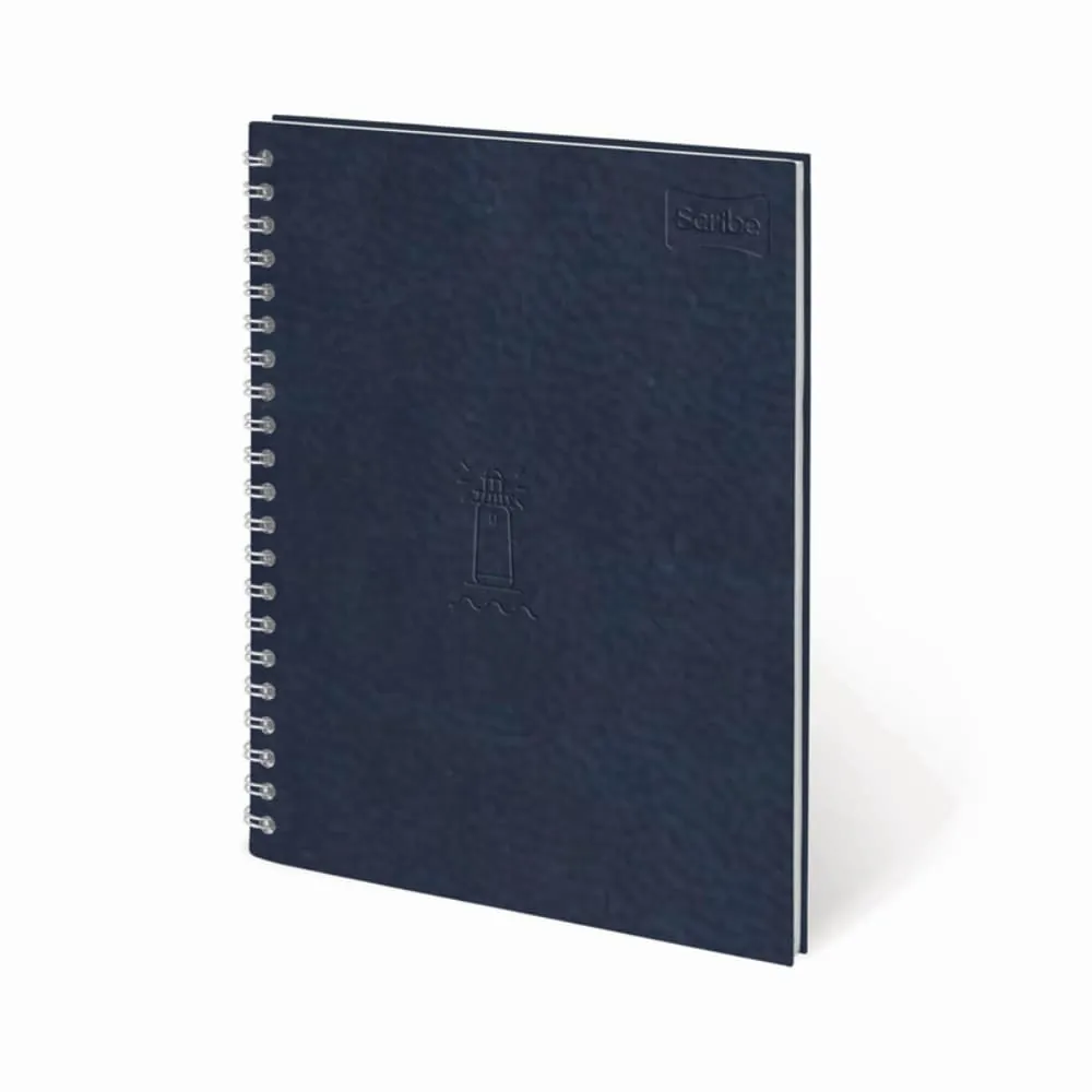 Cuaderno Cuero 80 Hojas Rayado Surtido