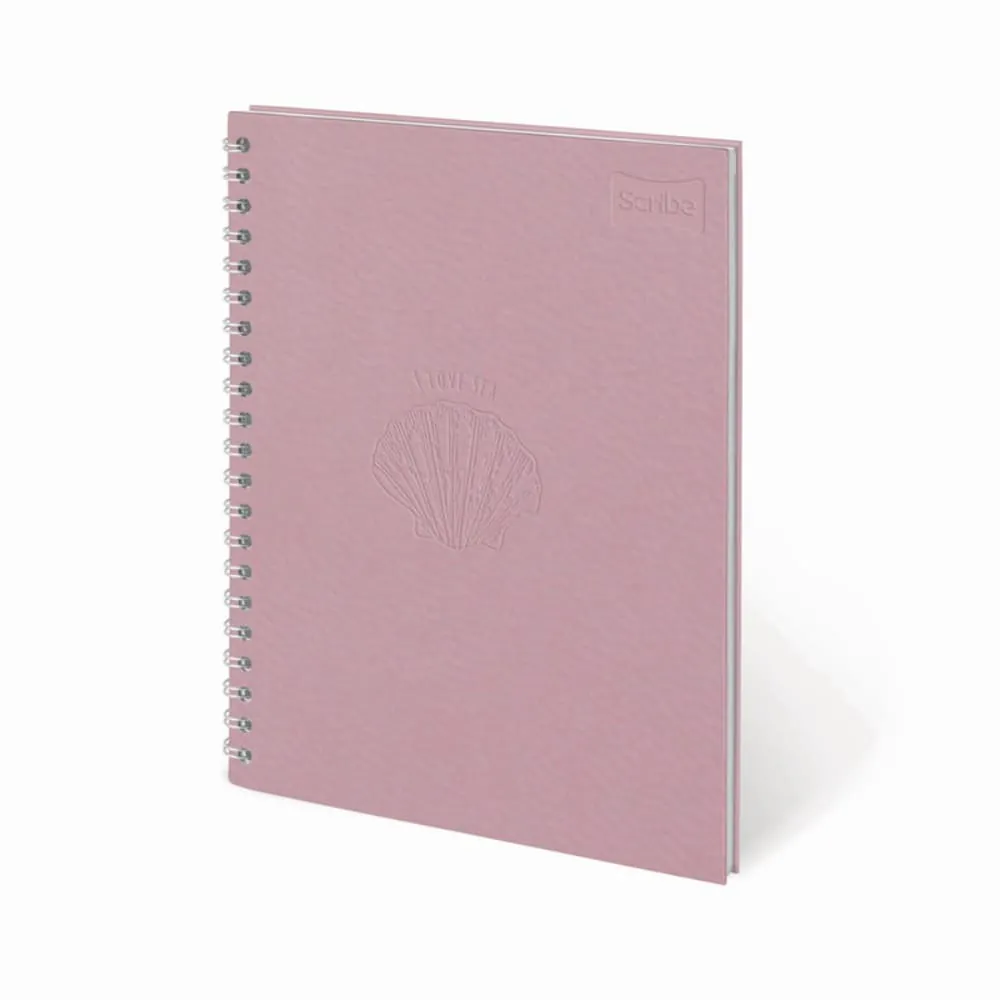 Cuaderno Cuero Fem 80 Hojas Rayado Surtido
