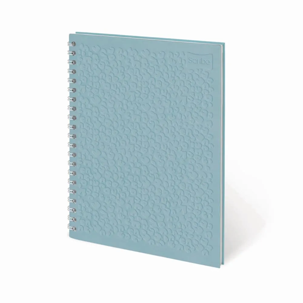 Cuaderno Cuero Fem 80 Hojas Rayado Surtido