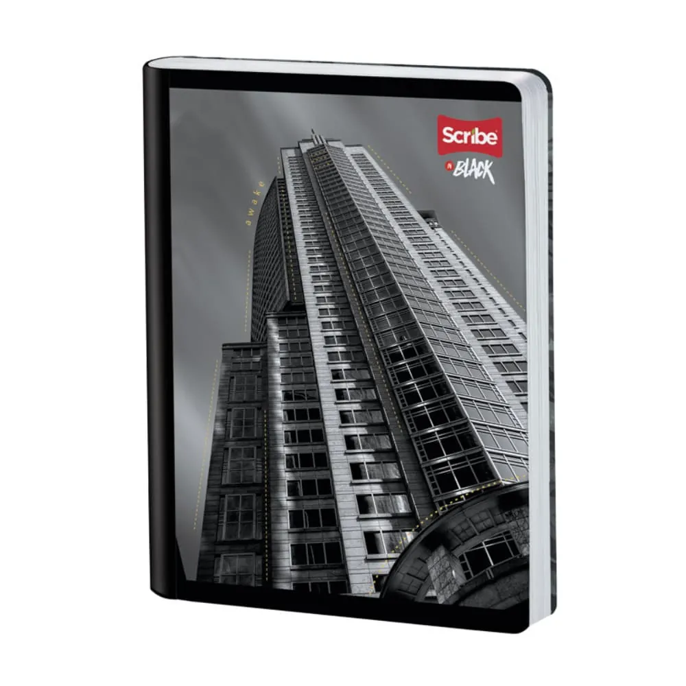 Cuaderno In Black 100 Hojas Cosido Rayado Surtido