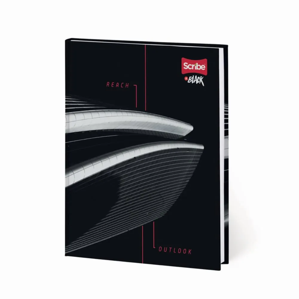 Cuaderno In Black 100 Hojas Cosido Rayado Surtido