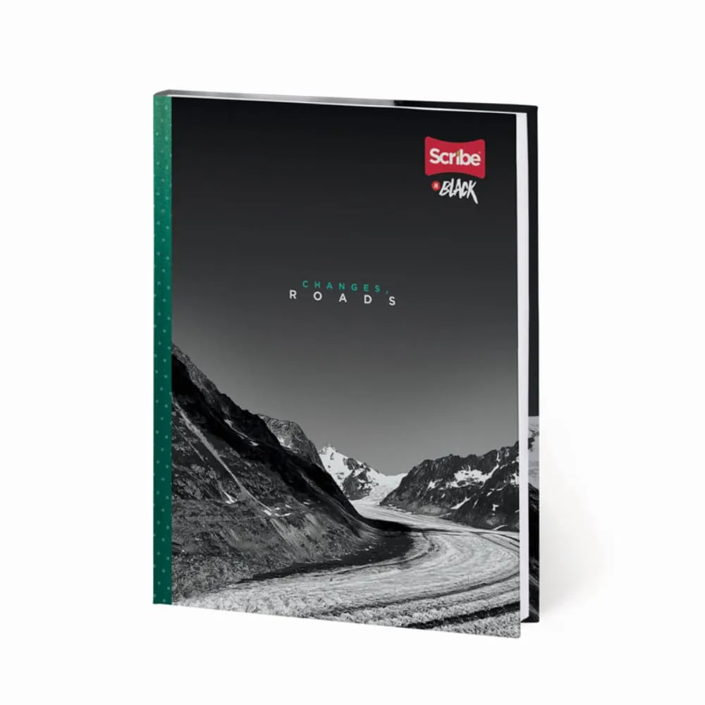 Cuaderno In Black 100 Hojas Cosido Rayado Surtido