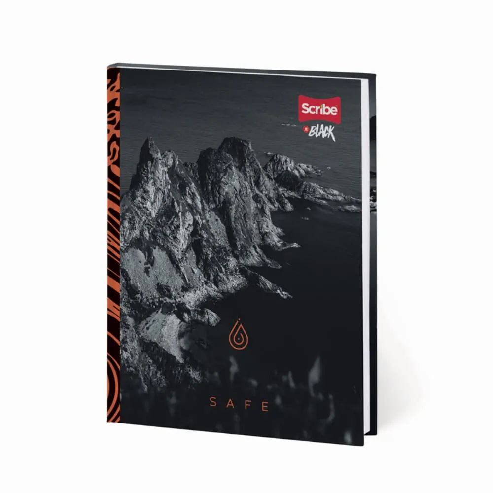 Cuaderno In Black 100 Hojas Cosido Rayado Surtido