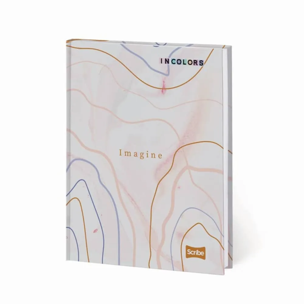 Cuaderno Incolors 50 Hojas Cosido Rayado Surtido