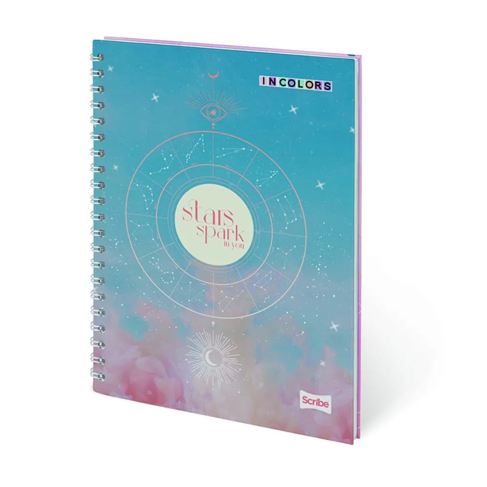 Cuaderno Incolors 80 Hojas Rayado Surtido