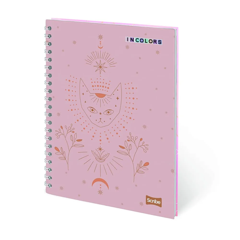 Cuaderno Incolors 80 Hojas Rayado Surtido