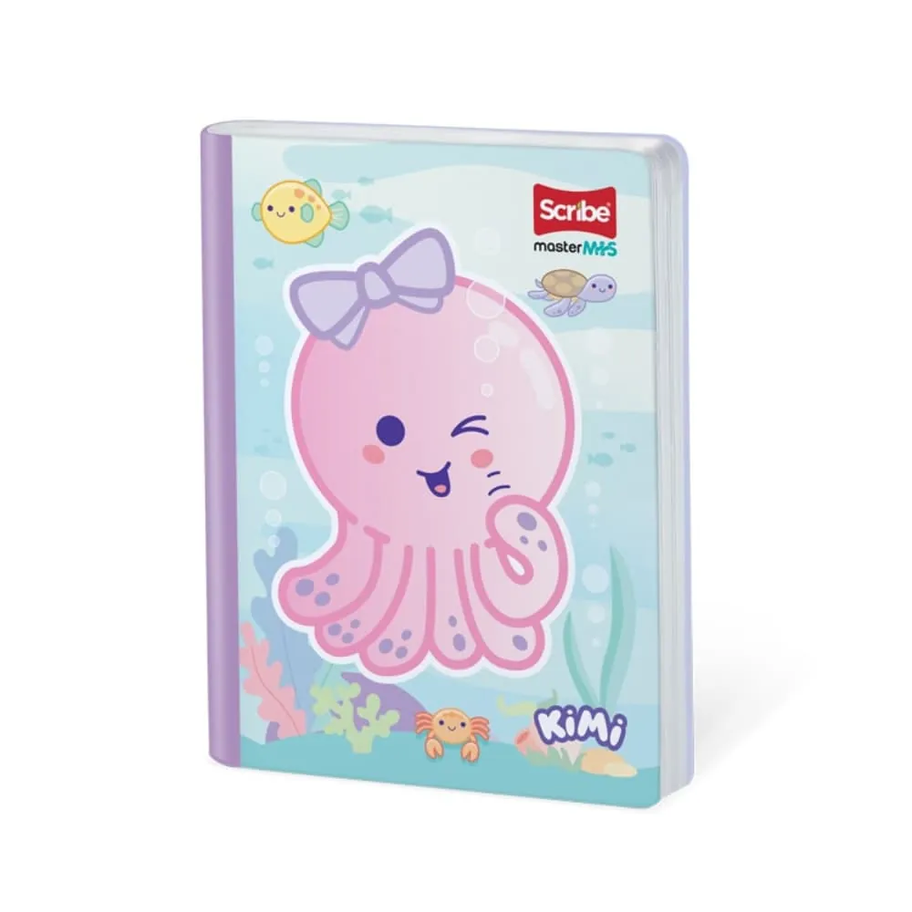 Cuaderno Kimi 100 Hojas Cosido Ferrocarril Surtido