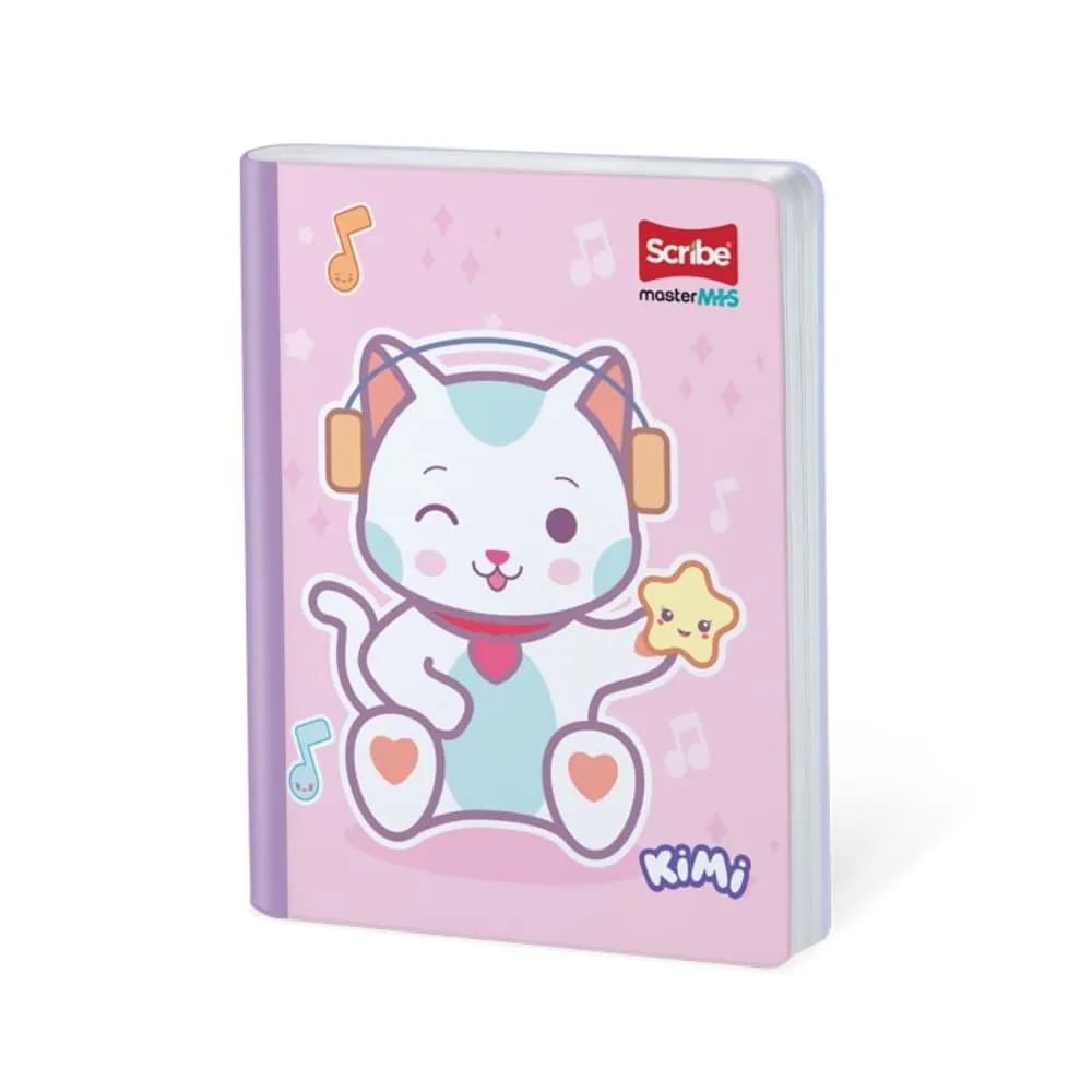 Cuaderno Kimi 50 Hojas Cosido Ferrocarril Surtido