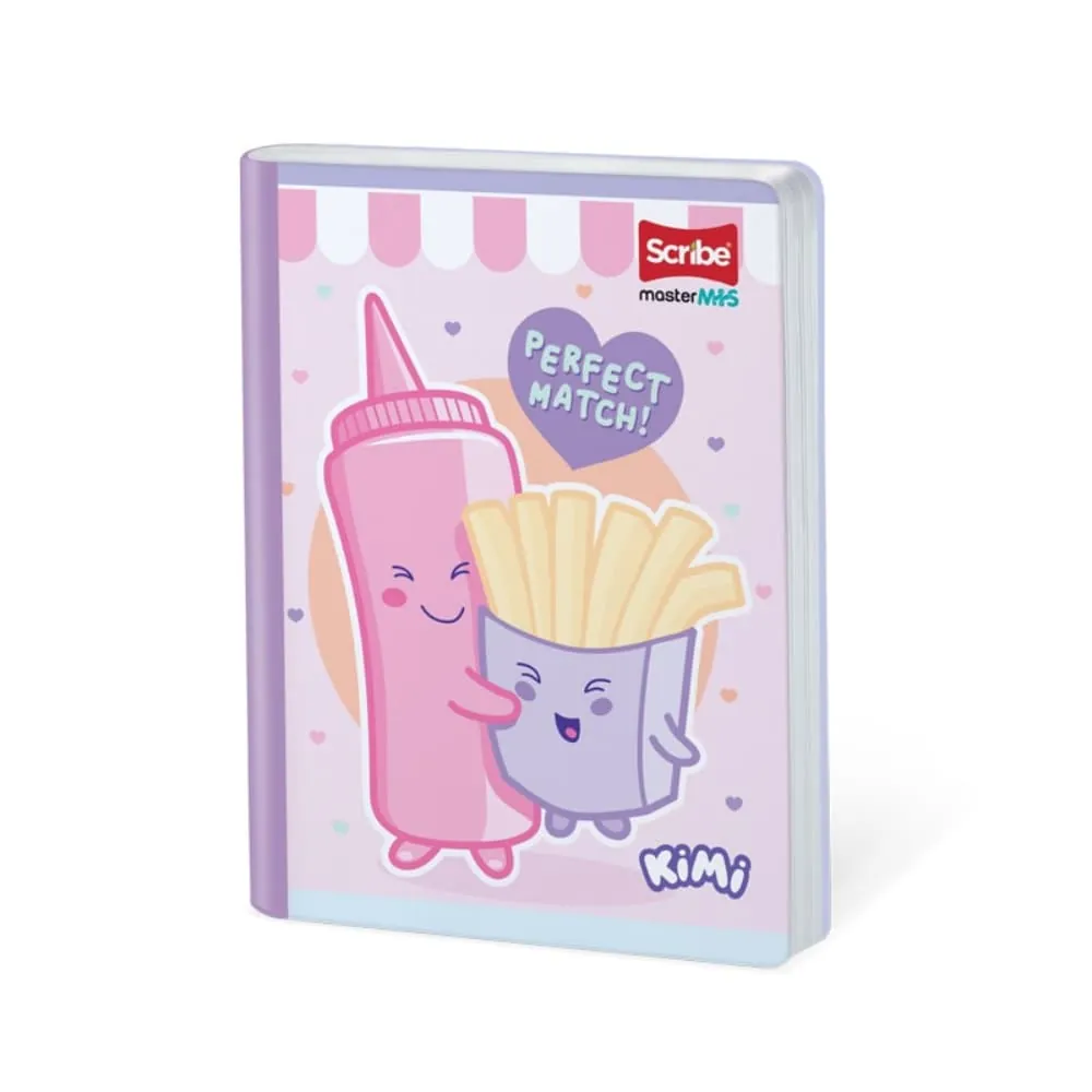 Cuaderno Kimi 50 Hojas Cosido Ferrocarril Surtido