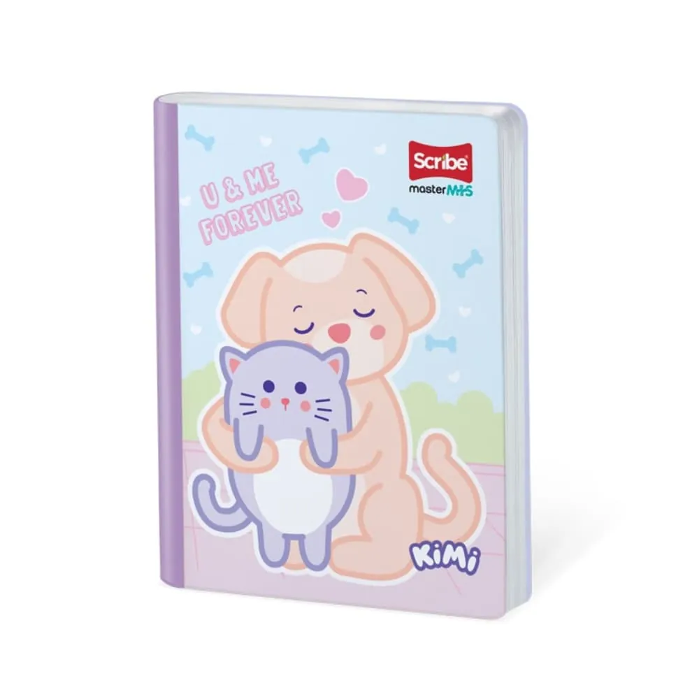 Cuaderno Kimi 50 Hojas Cosido Ferrocarril Surtido