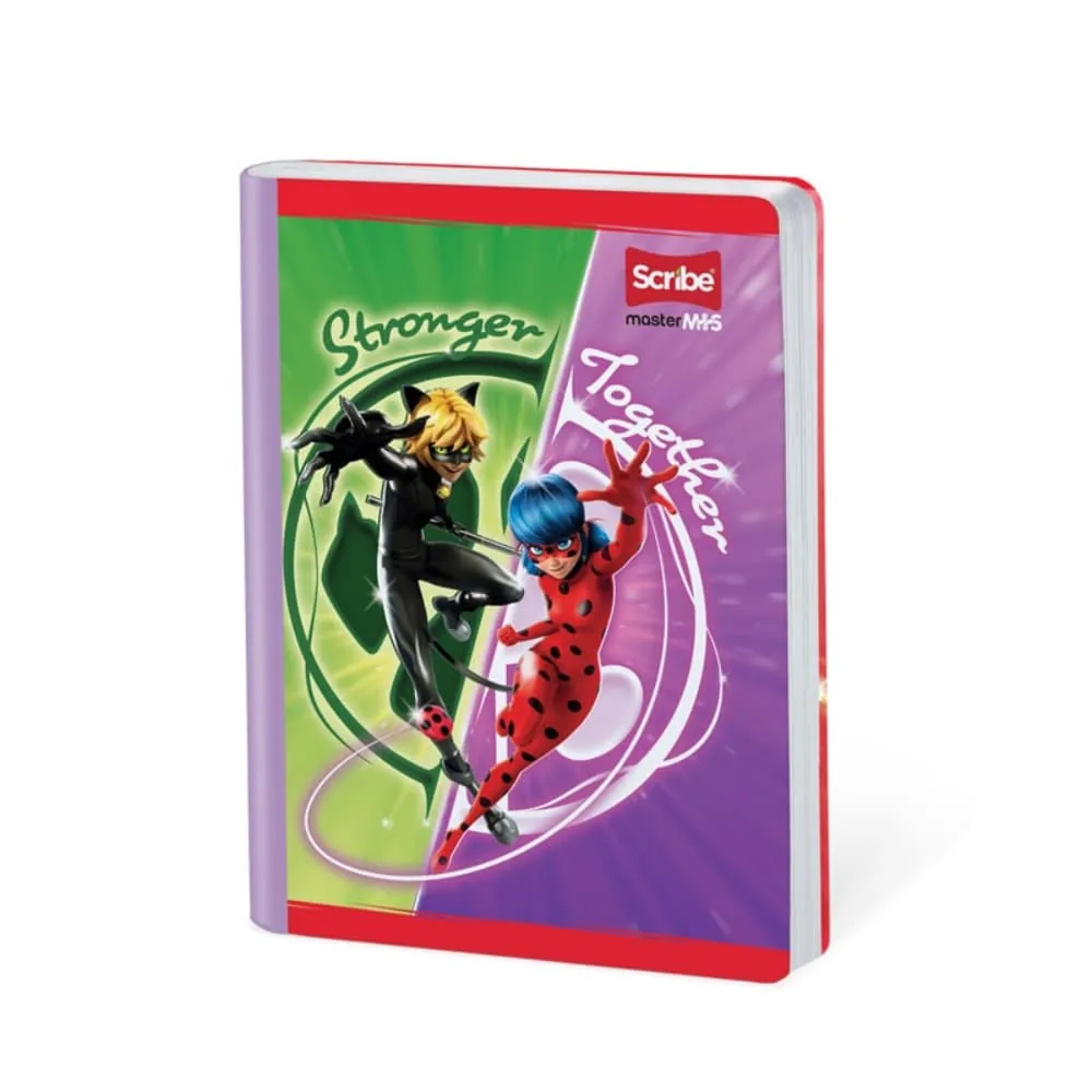 Cuaderno Ladybug Cosido 50 Hojs Ferrocarril Surtido