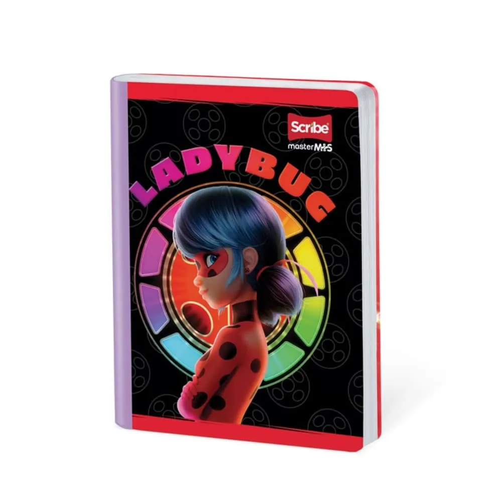 Cuaderno Ladybug Cosido 50 Hojs Ferrocarril Surtido