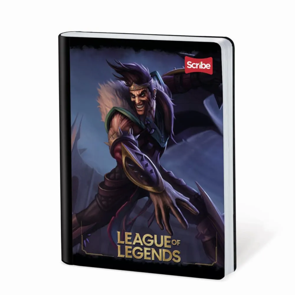 Cuaderno Legends 100 Hojas Cosido Rayado Surtido
