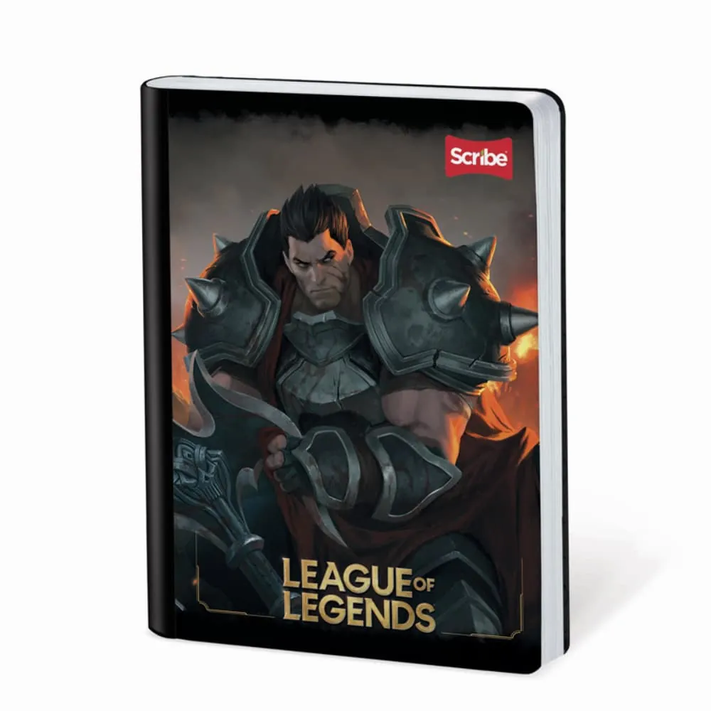 Cuaderno Legends 100 Hojas Cosido Rayado Surtido