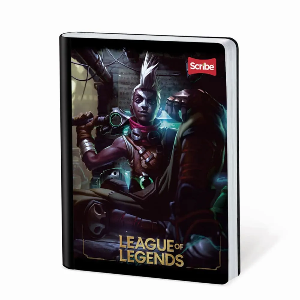 Cuaderno Legends 100 Hojas Cosido Rayado Surtido
