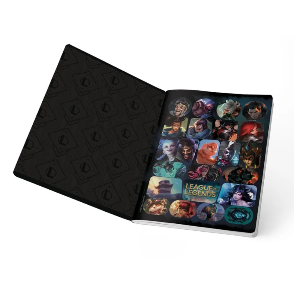Cuaderno Legends 100 Hojas Cosido Rayado Surtido