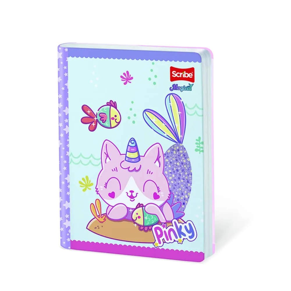 Cuaderno Magical 100 Hojas Cosido Ferrocarril Surtido