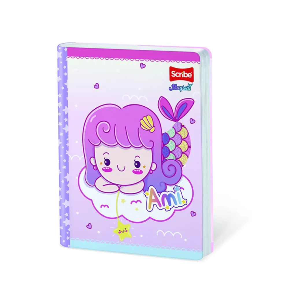 Cuaderno Magical 100 Hojas Cosido Ferrocarril Surtido