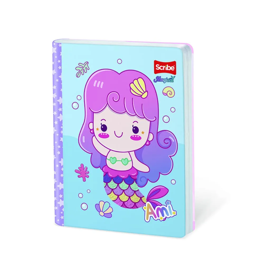 Cuaderno Magical 50 Hojas Cosido Ferrocarril Surtido