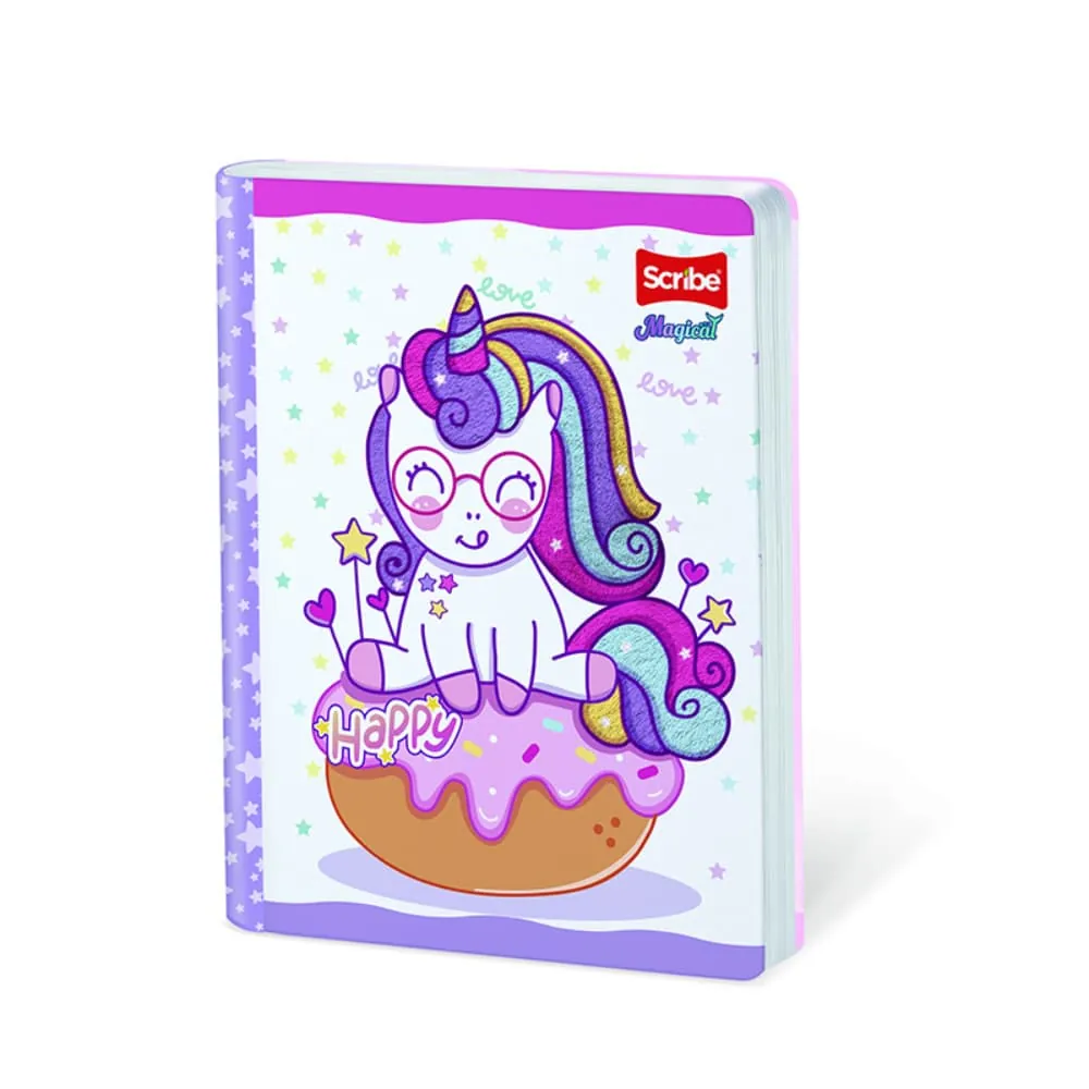 Cuaderno Magical 50 Hojas Cosido Ferrocarril Surtido