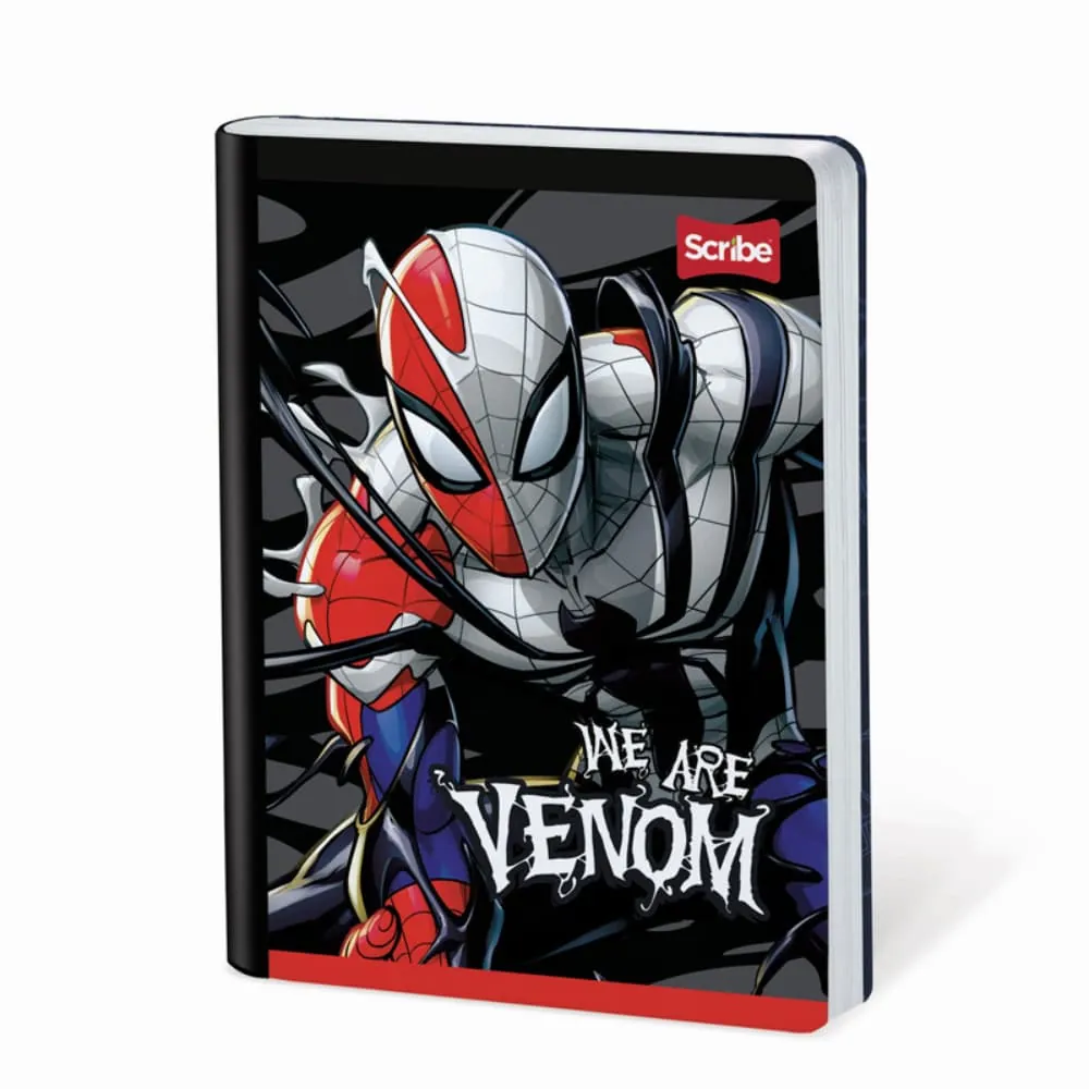 Cuaderno Spiderman 100 Hojas Cosido Rayado Surtido